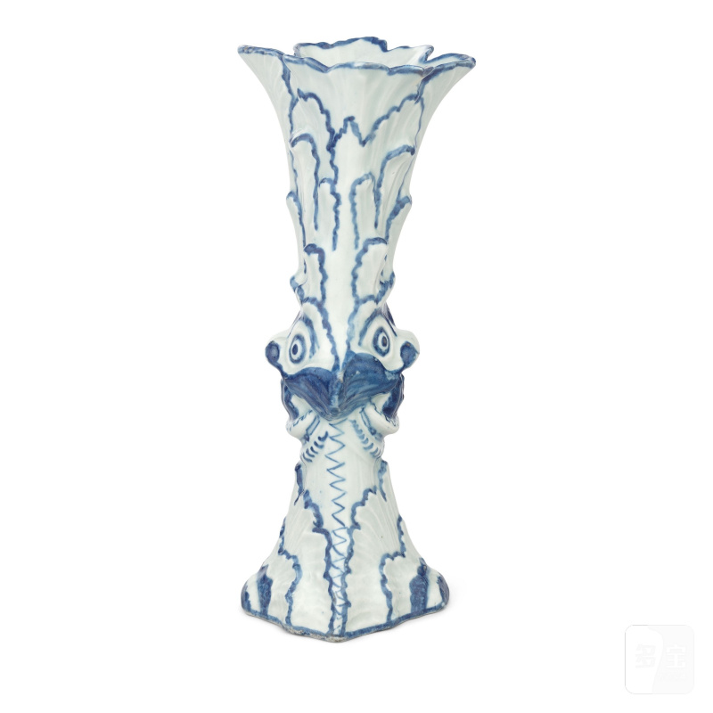An extraordinary Limehouse vase, circa 1746-48 - 图10